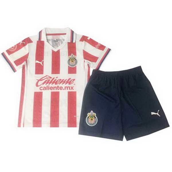 Maillot Football Guadalajara Domicile Enfant 2020-21 Rouge